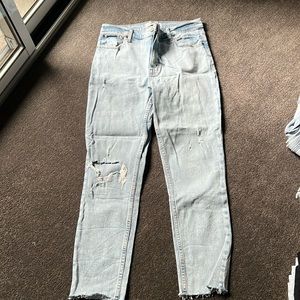 Abercrombie & Fitch: The Skinny High Rise Jean